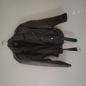 Leather jacket